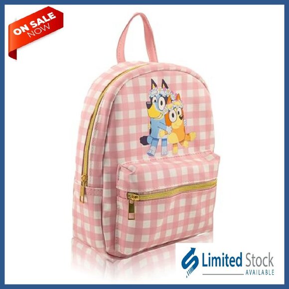 10" PU Leather Mini Backpack Purse for School Travel Everyday Use - Picture 3 of 7